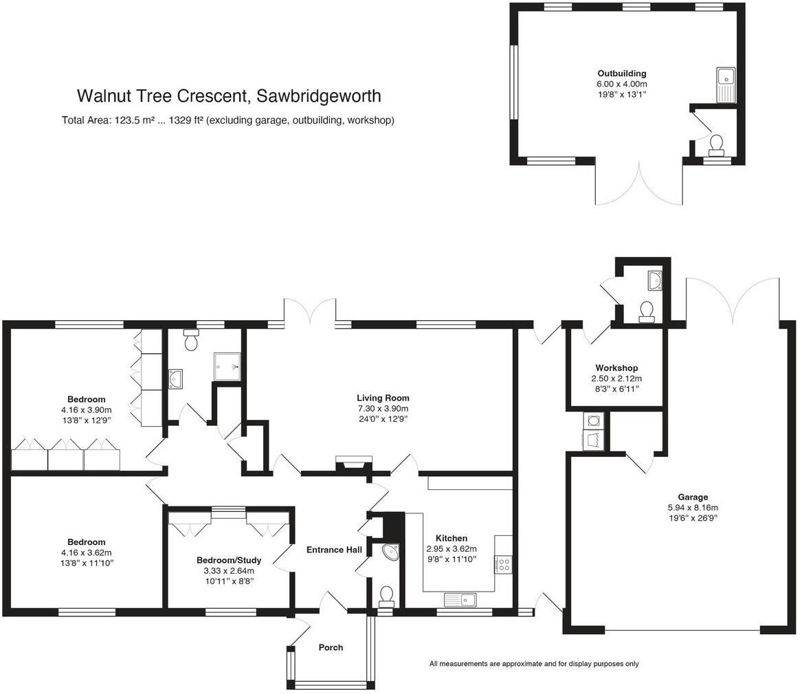 Walnut Tree Crescent, Sawbridgeworth, CM21 floorplan