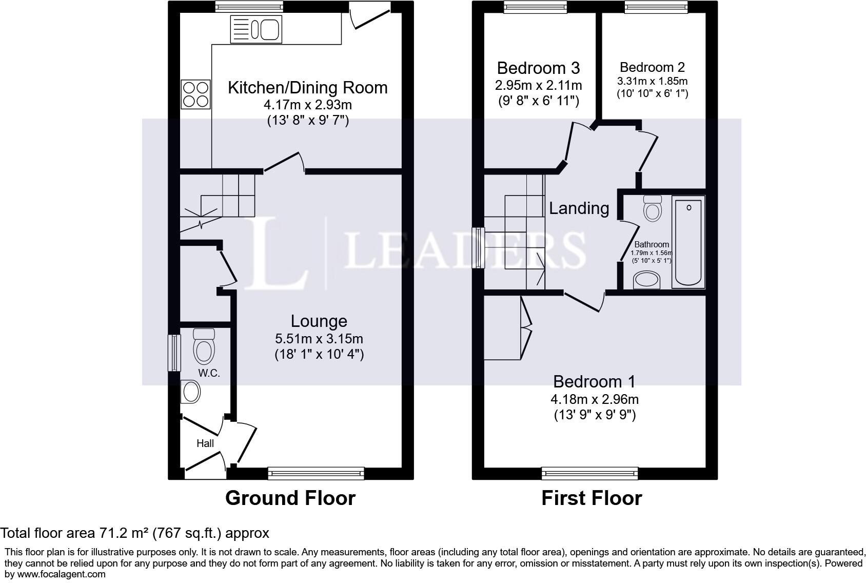 Avocet Close, DE75 floorplan