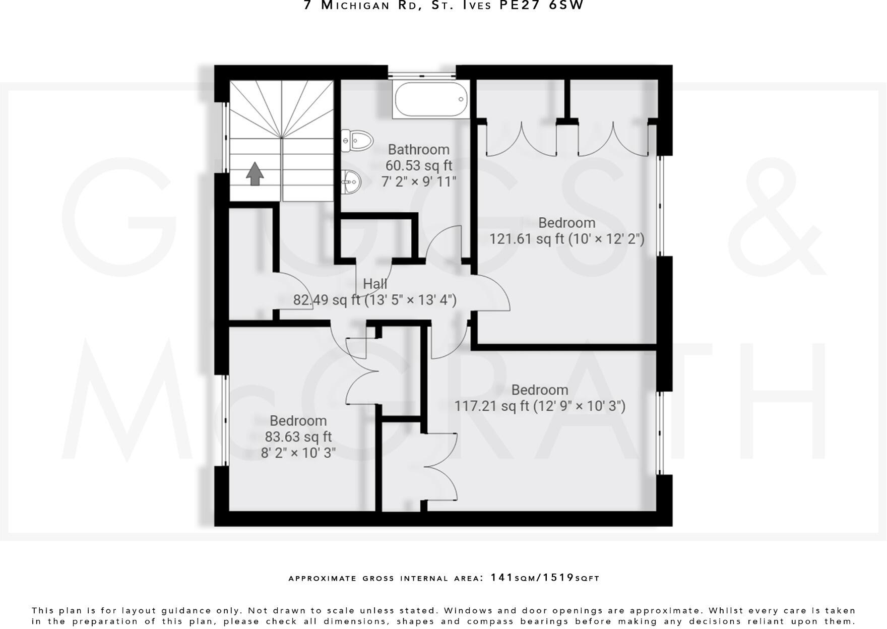 Michigan Road, St. Ives, Cambridgeshire, PE27 6SW floorplan