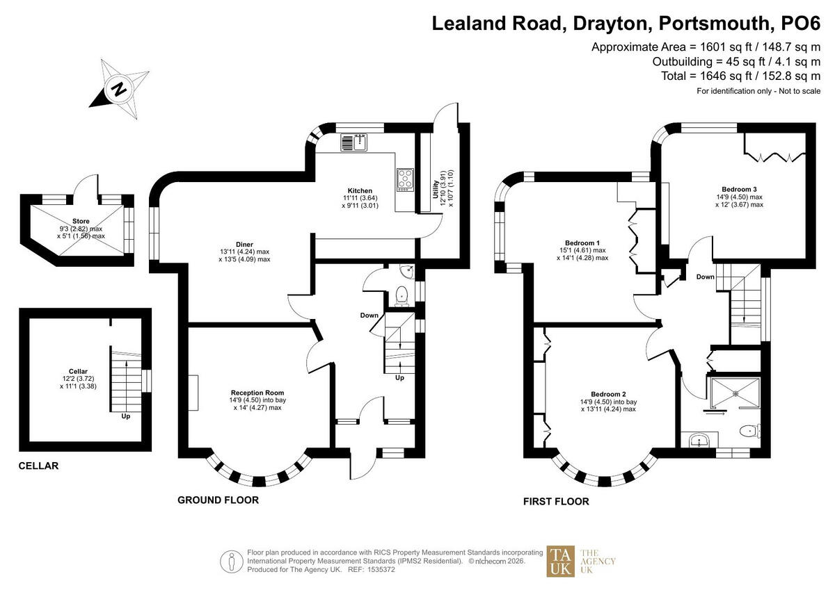 Lealand Road, Portsmouth, PO6 floorplan