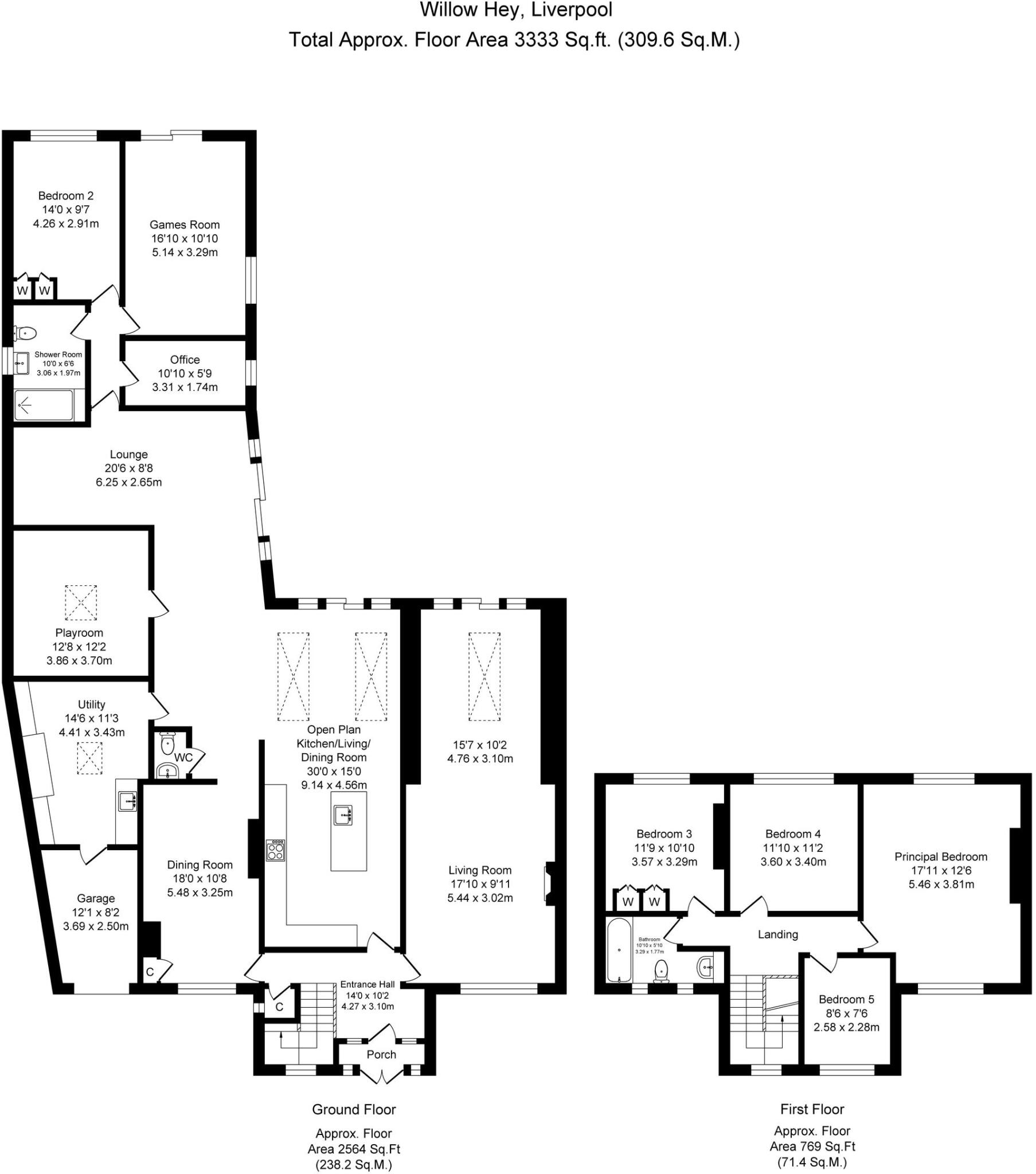 Willow Hey, Maghull, L31 floorplan