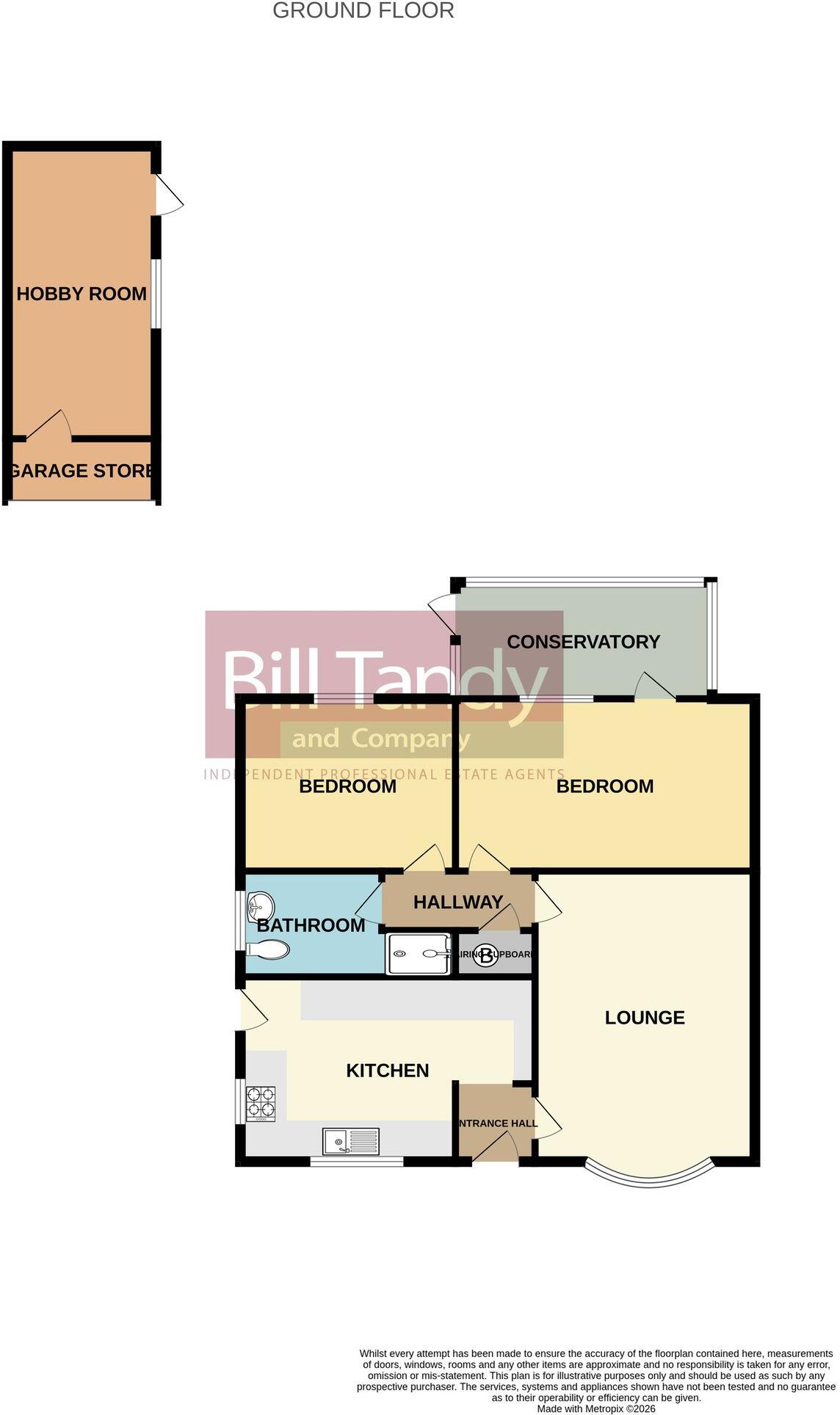 Brooklyn Road, Burntwood, WS7 floorplan