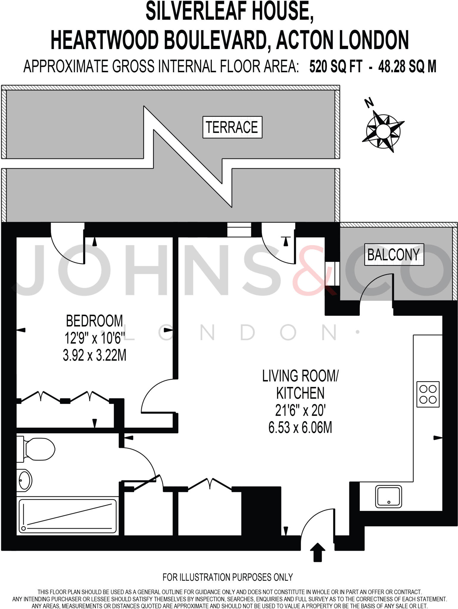 Verdean, Acton, London, W3 floorplan