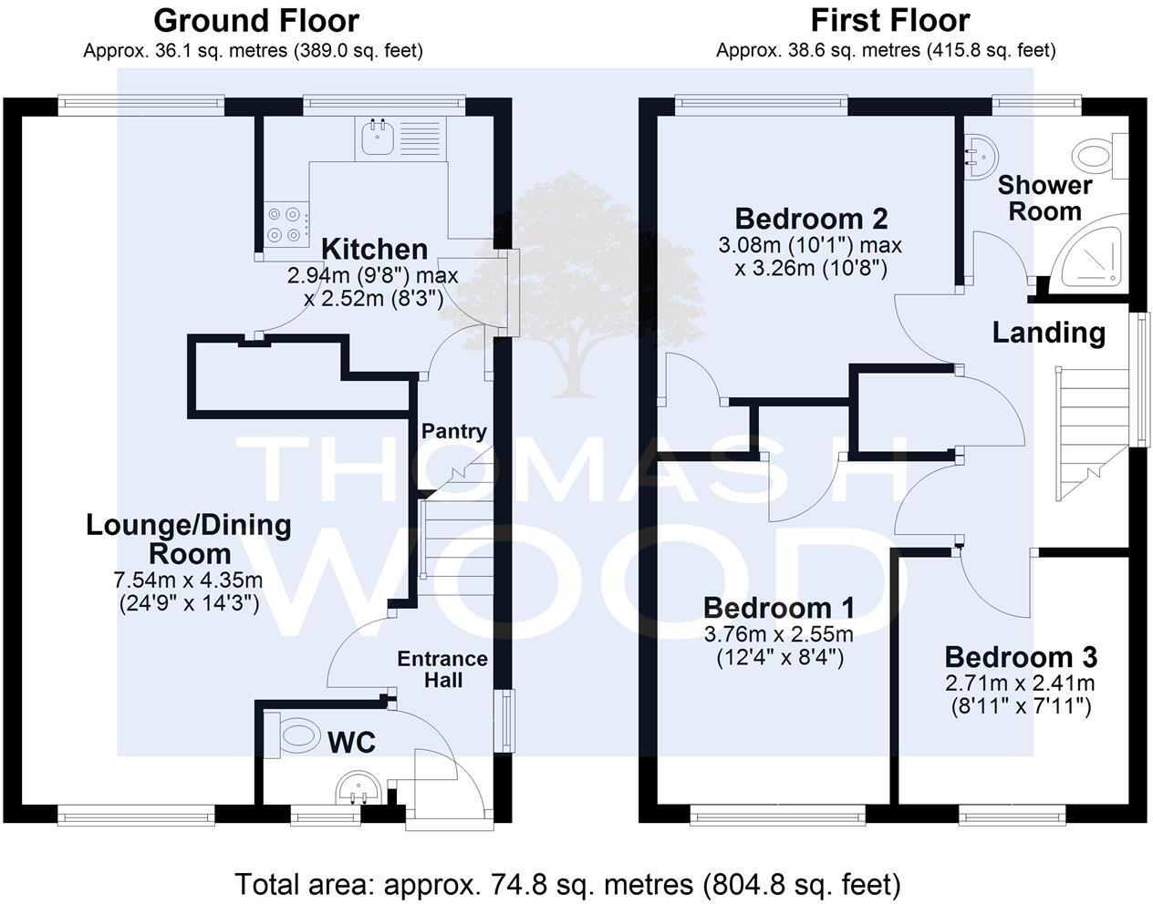 Little Mill, Whitchurch, Cardiff floorplan