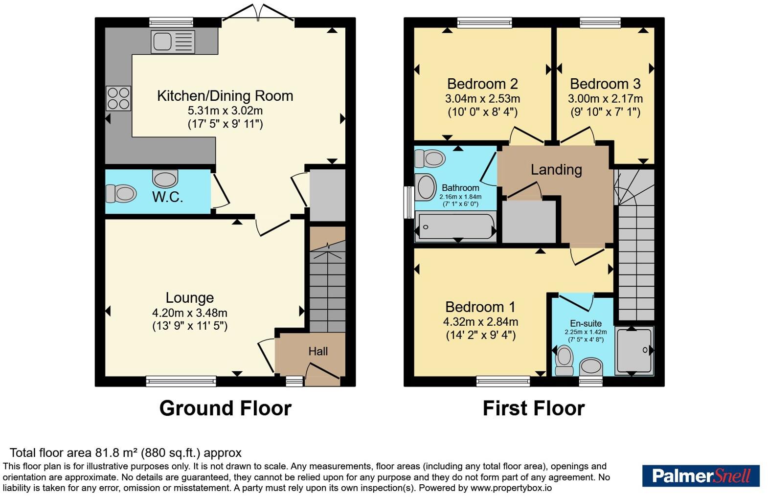 Tudor Pole Road, Glastonbury, Somerset, BA6 floorplan