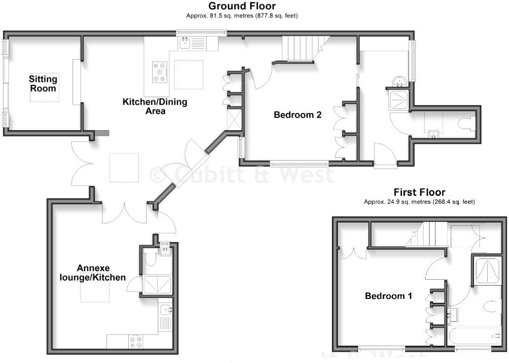 Maltravers Street Arundel BN18 floorplan