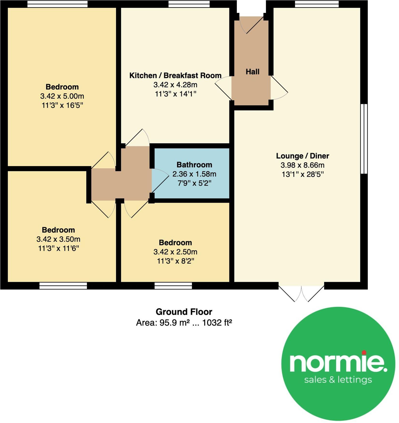 Harris Drive, Bury, BL9 floorplan