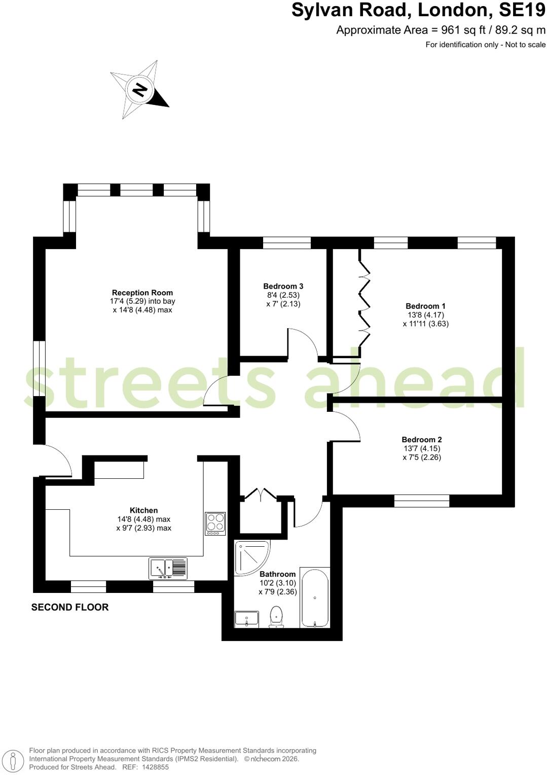 Sylvan Road, London, SE19 floorplan