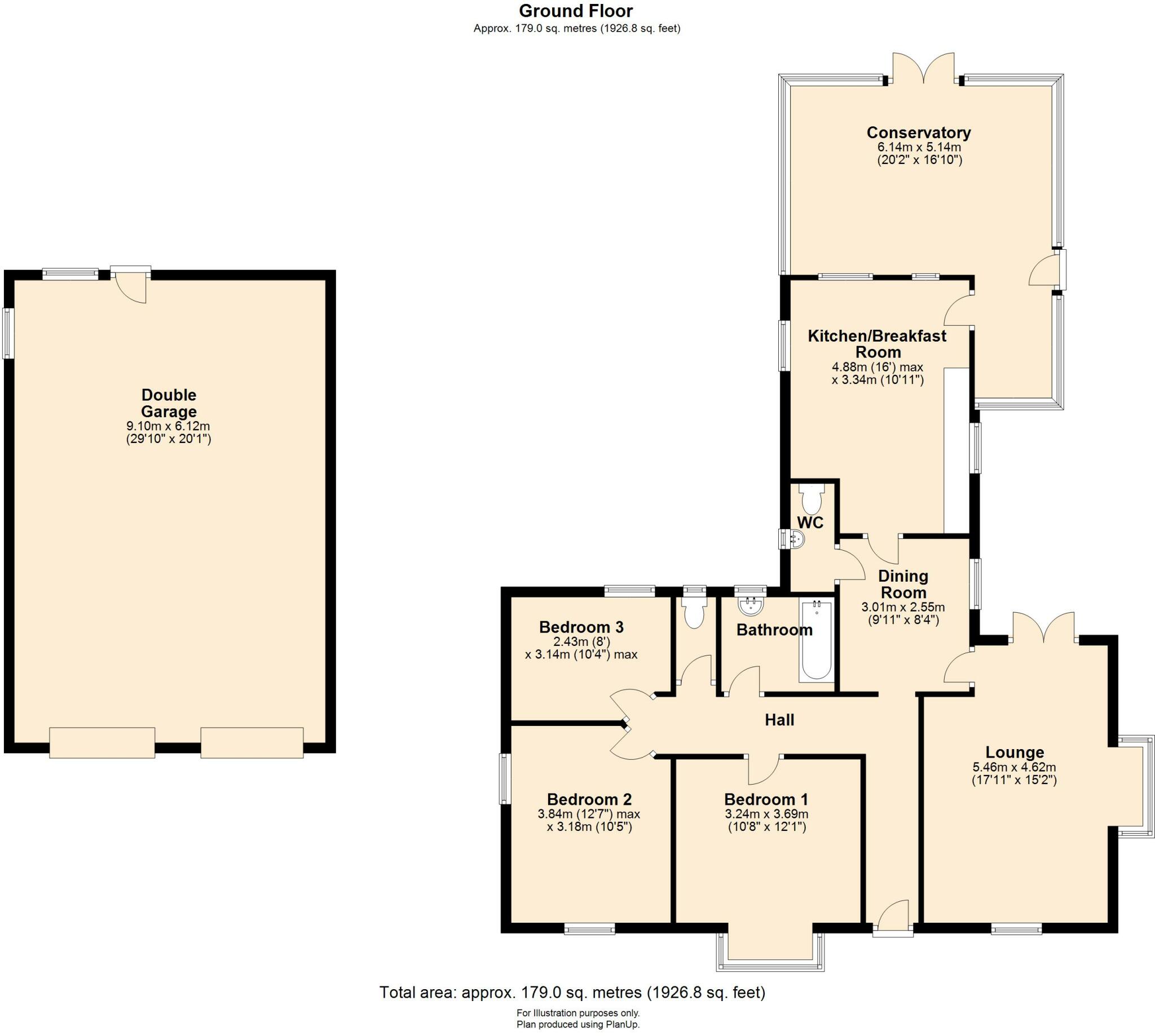 Tillbridge Road, Sturton By Stow floorplan