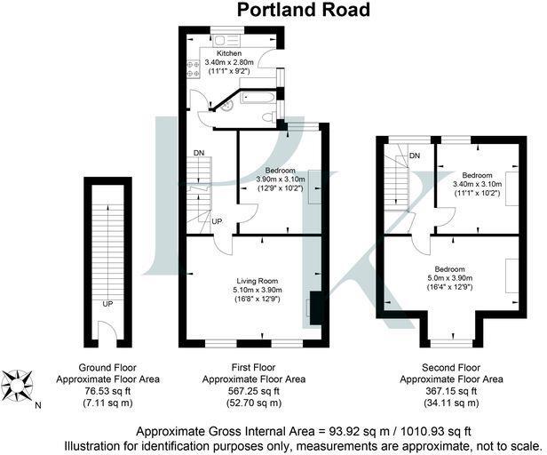 Portland Road, Hove floorplan