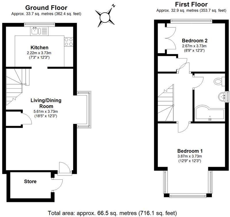 River Way,Shipston On Stour,CV36 4RD floorplan