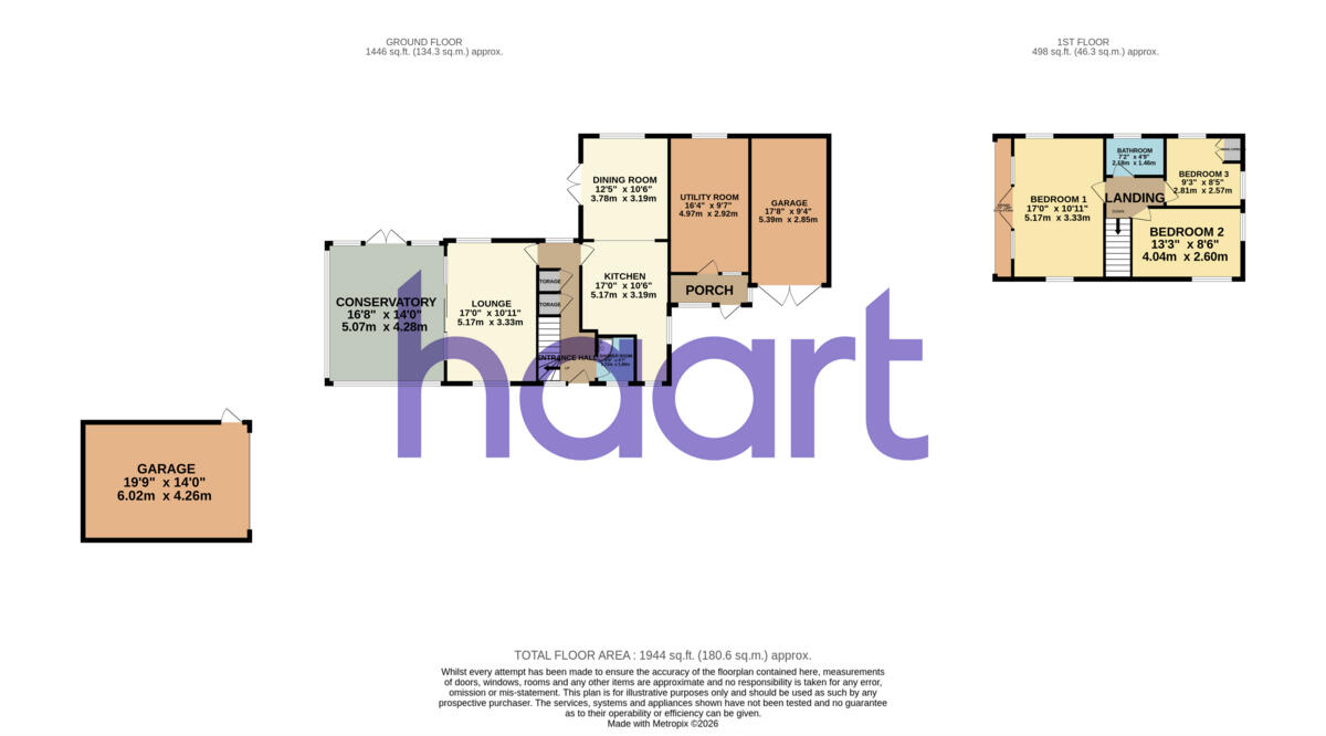 Mattishall Road, Dereham floorplan