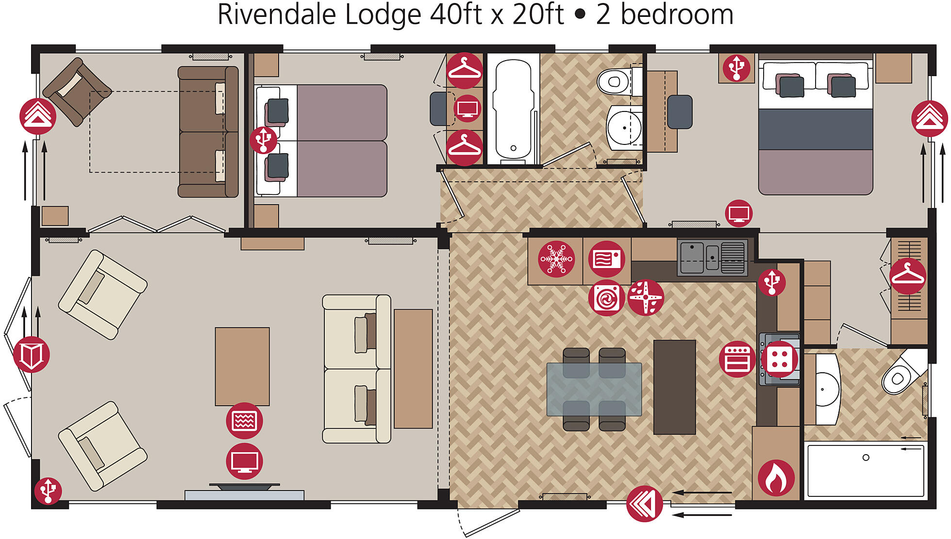 Ocean Cove Coastal Retreat, Old Borough Farm, Tintagel, Cornwall, PL34 floorplan