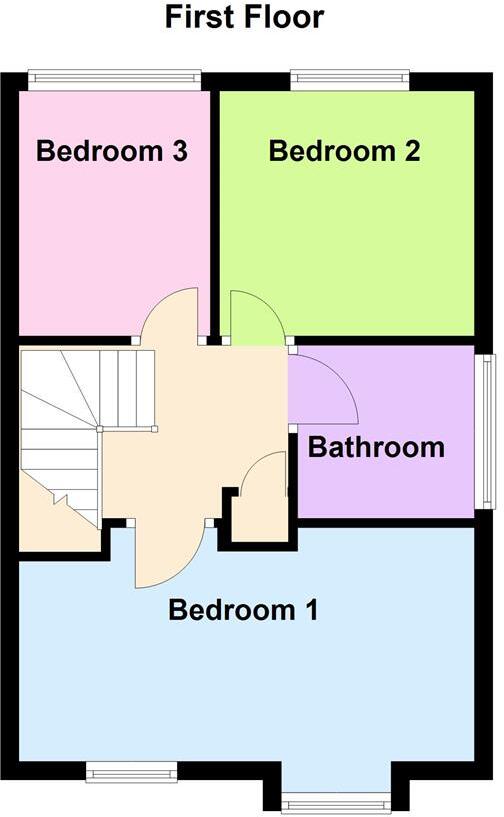 Brighton Close, Wigston floorplan