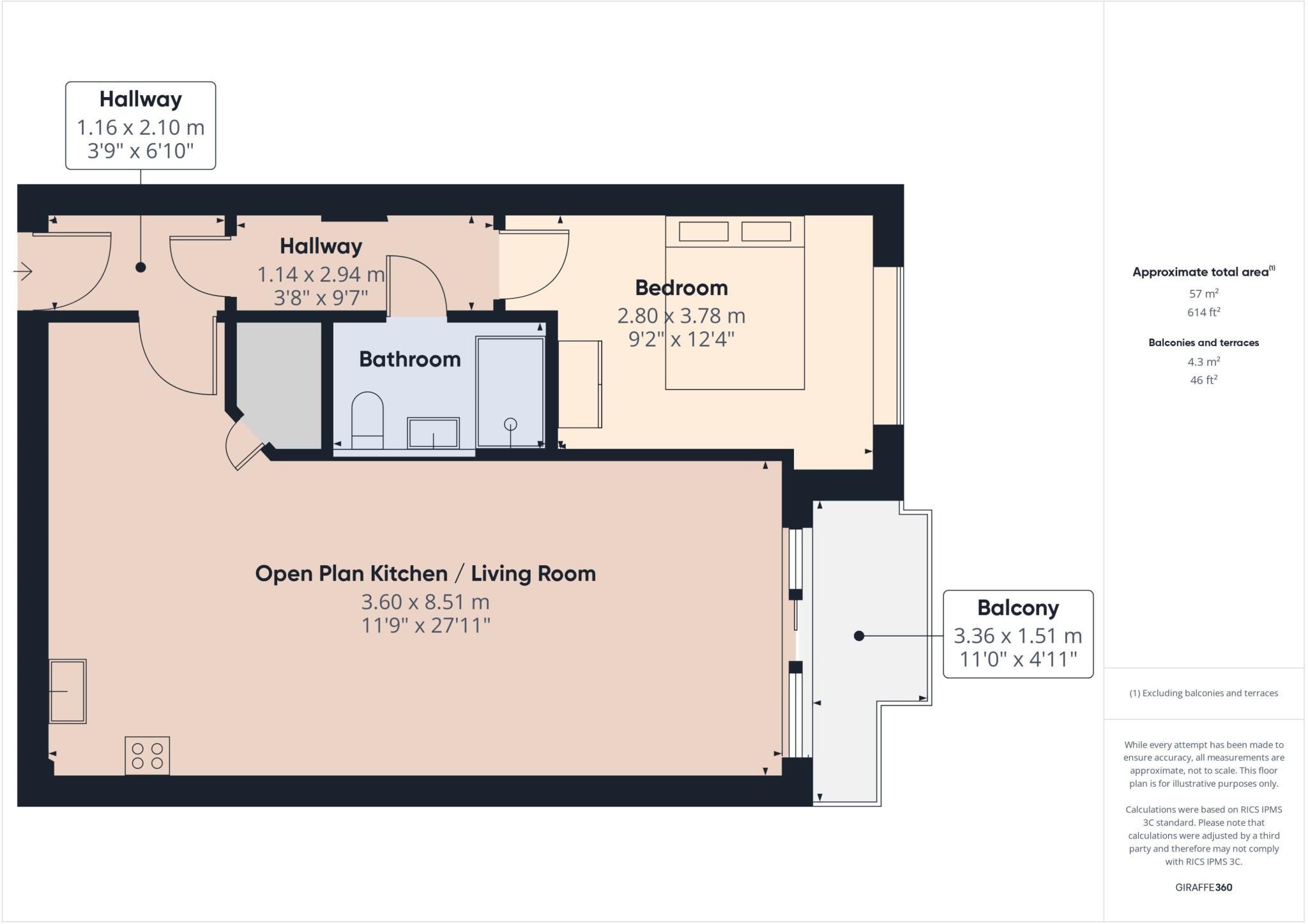 Horace Mill, Cononley, BD20 floorplan