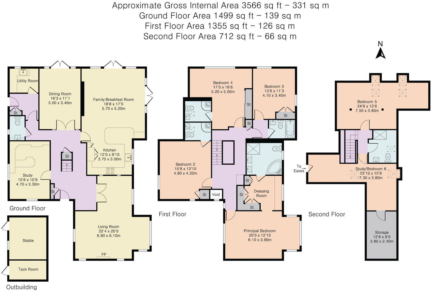 Maddox Park, Bookham floorplan