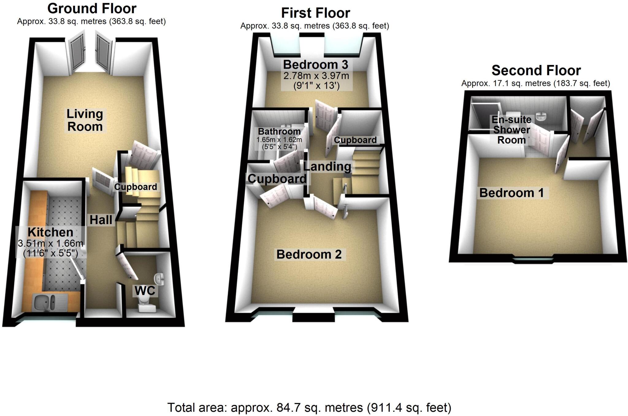 Lingwell Park, Widnes floorplan