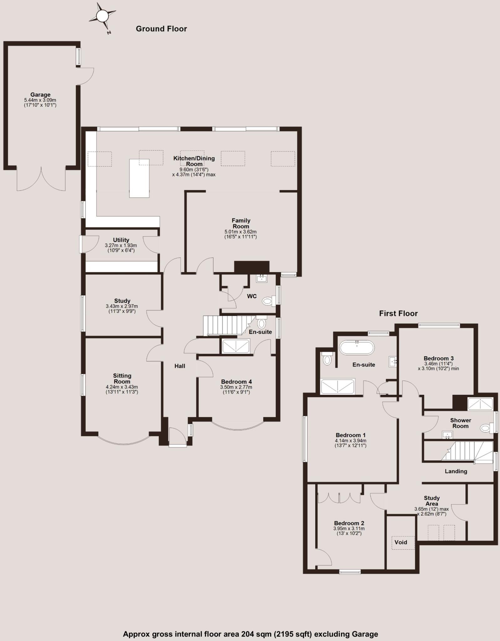 Grange Park, Bishop's Stortford, CM23 floorplan