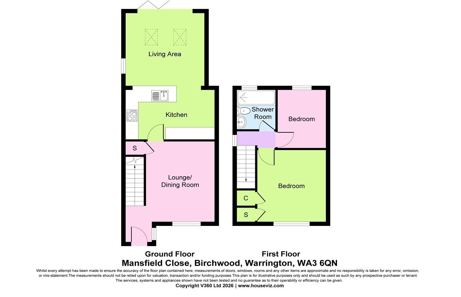 Mansfield Close, Birchwood, WA3 6QN floorplan