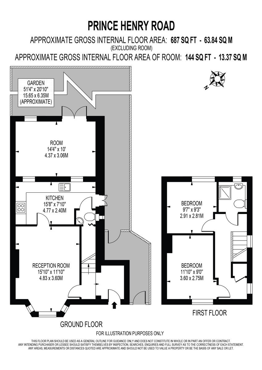 Prince Henry Road, Charlton floorplan
