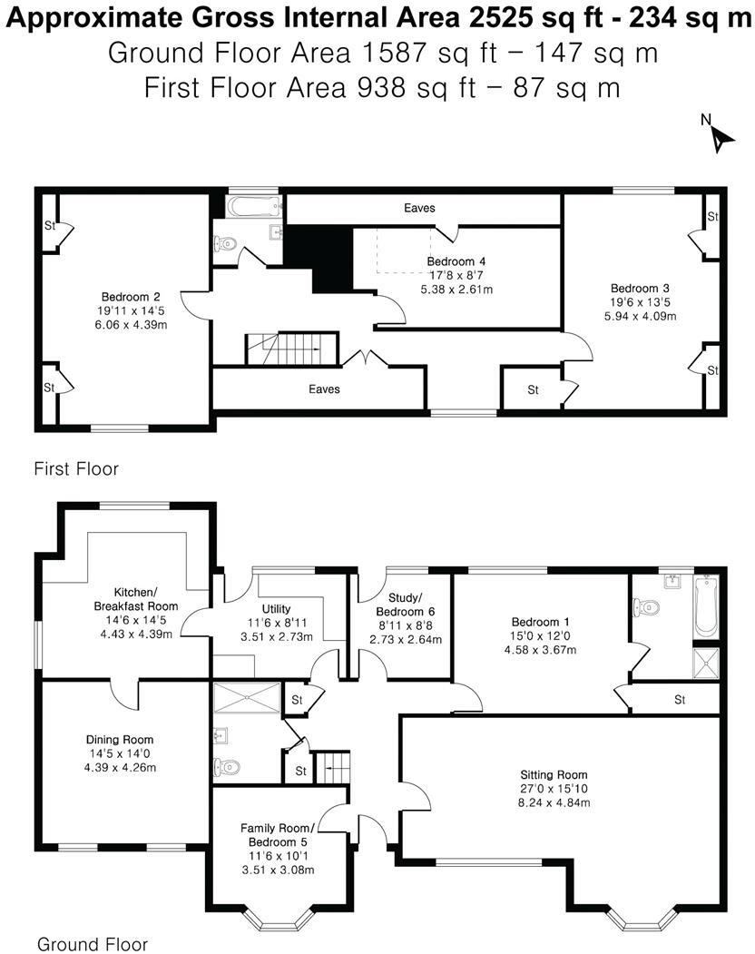West Road, Saffron Walden floorplan