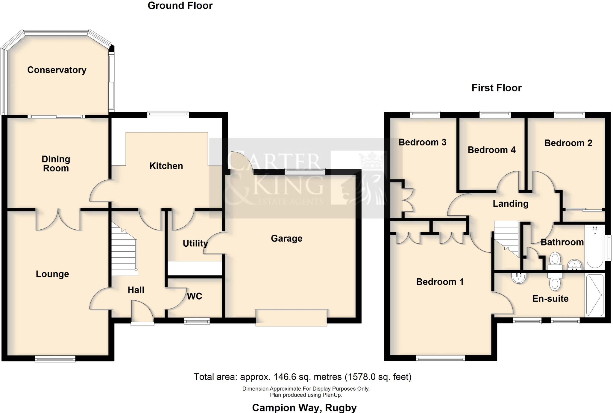 Campion Way, Rugby floorplan