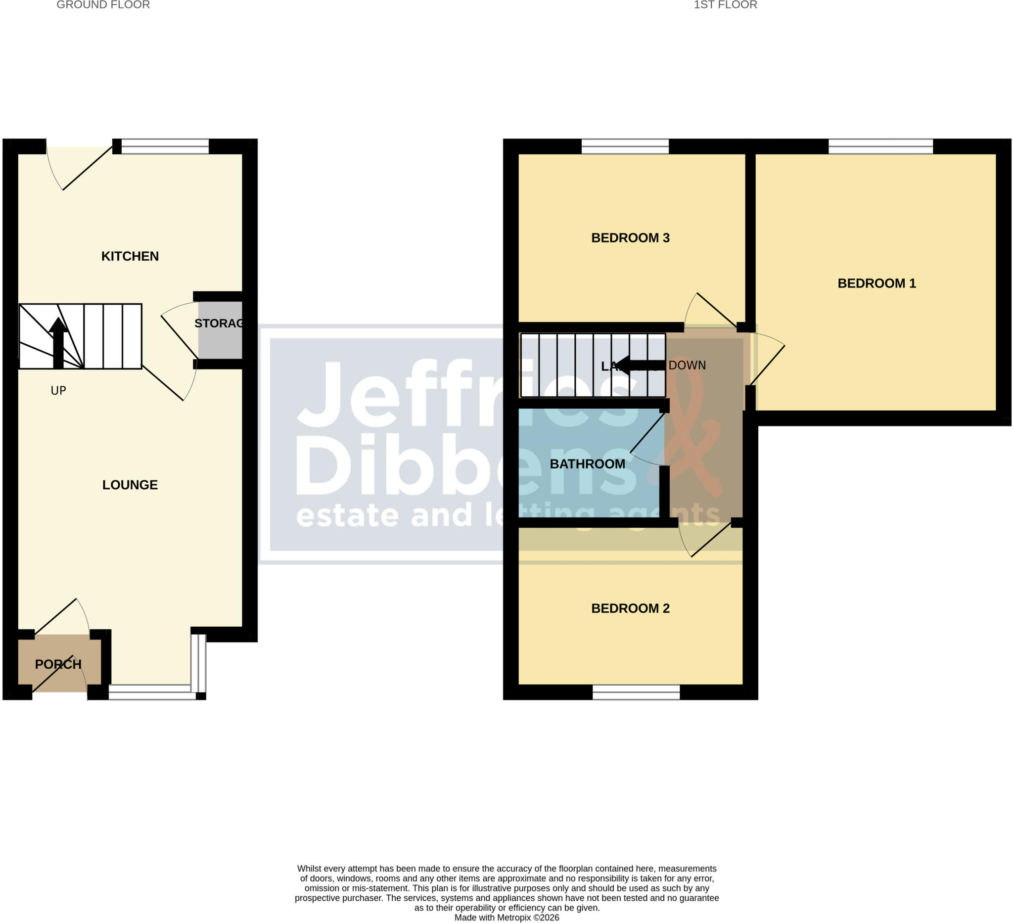 Marsh Close, Drayton floorplan