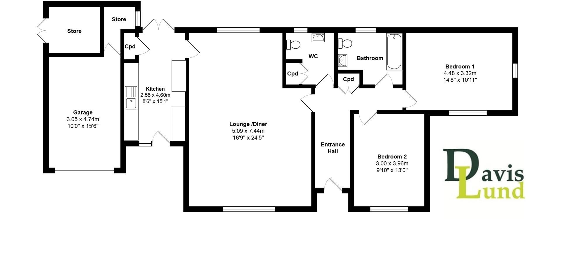 Nosterfield, Bedale floorplan
