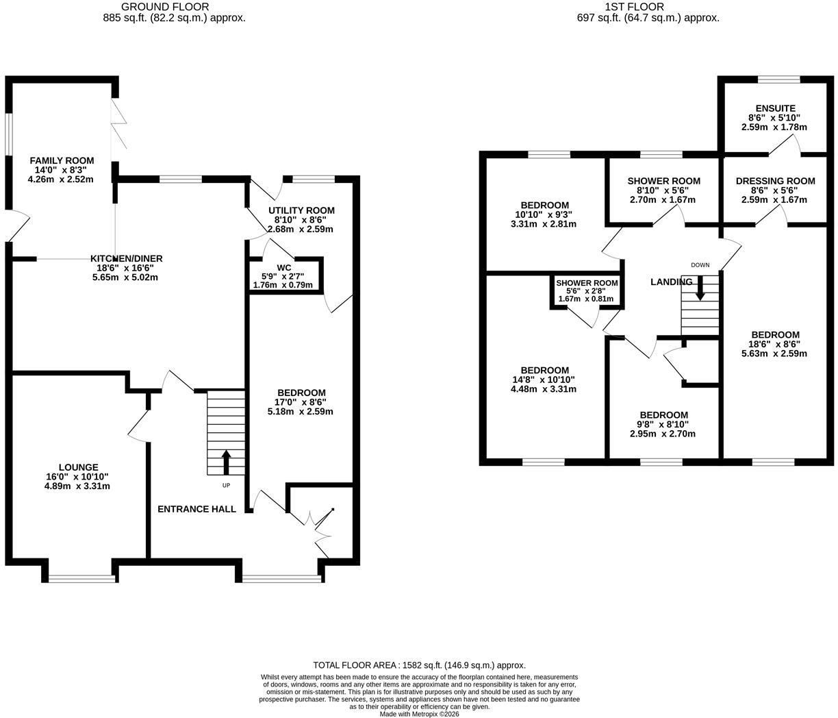 Hubble Road, Corby floorplan