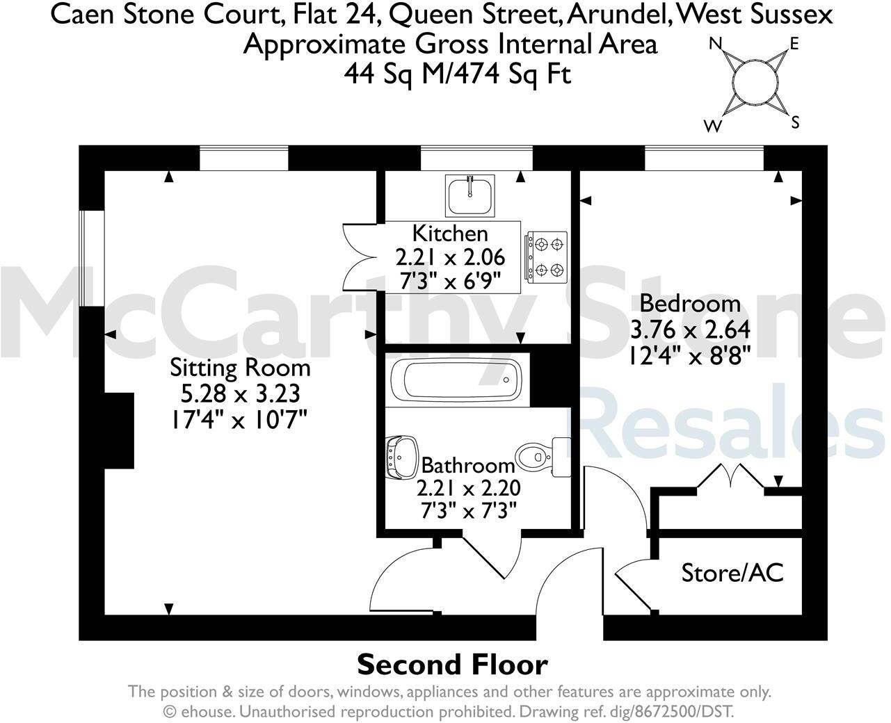 Queen Street, Arundel floorplan