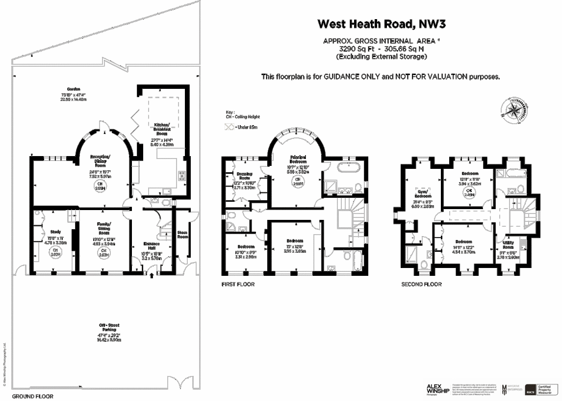 West Heath Road, Hampstead, NW3 floorplan