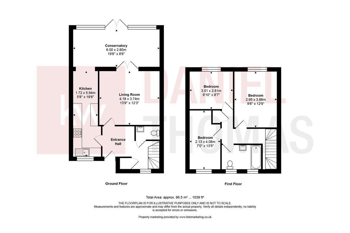 DANIEL THOMAS | Mallion Court, Waltham Abbey, EN9 floorplan