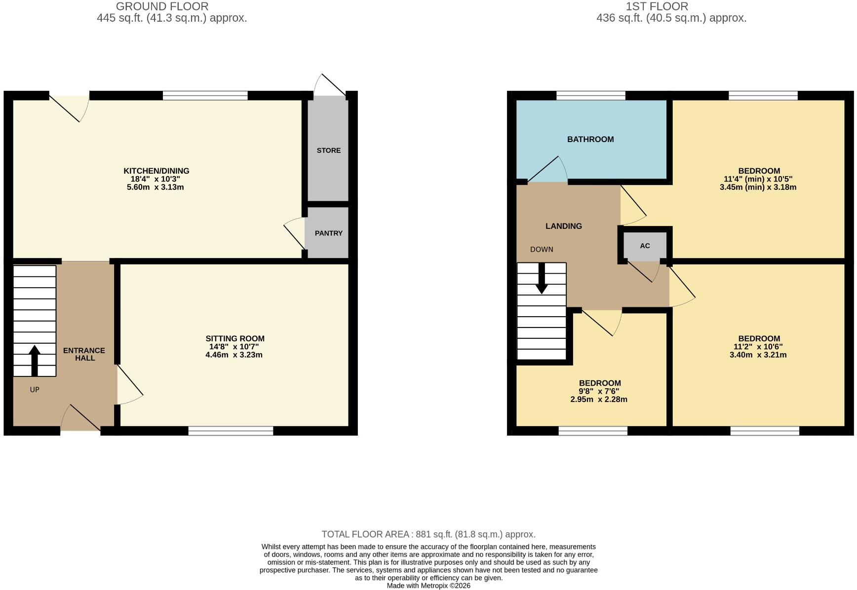 Godsey Lane, Market Deeping, PE6 floorplan