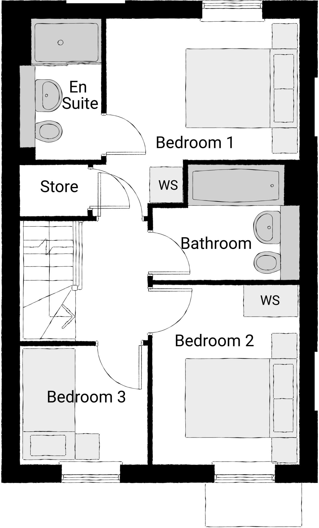 Hedworths Green at Lambton Park. Durham, County Durham, DH3 4E floorplan