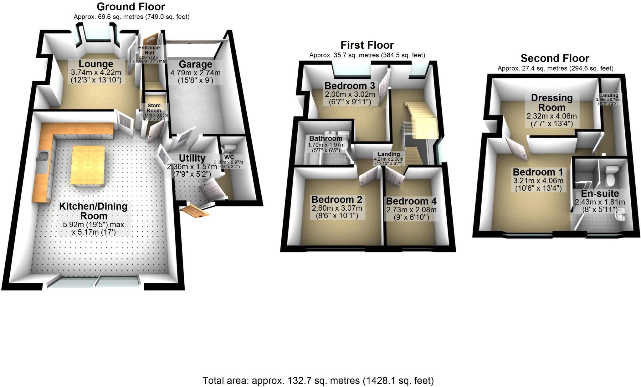 Arnold Crescent, Sawley, Sawley, NG10 floorplan