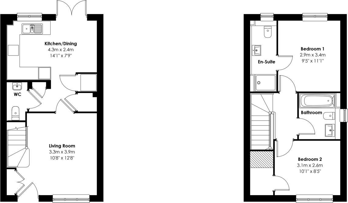 Everton Road, Hordle, Lymington, SO41 floorplan
