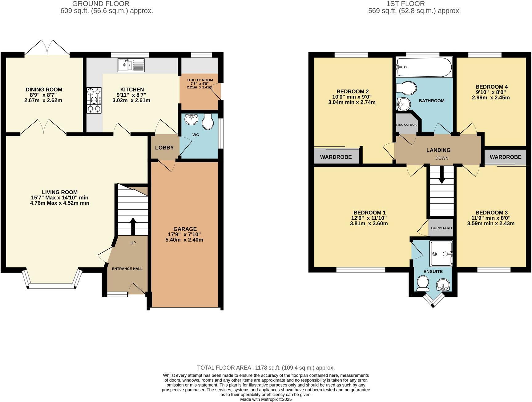 Reynards Meadow, Sutton Hill, TF7 floorplan