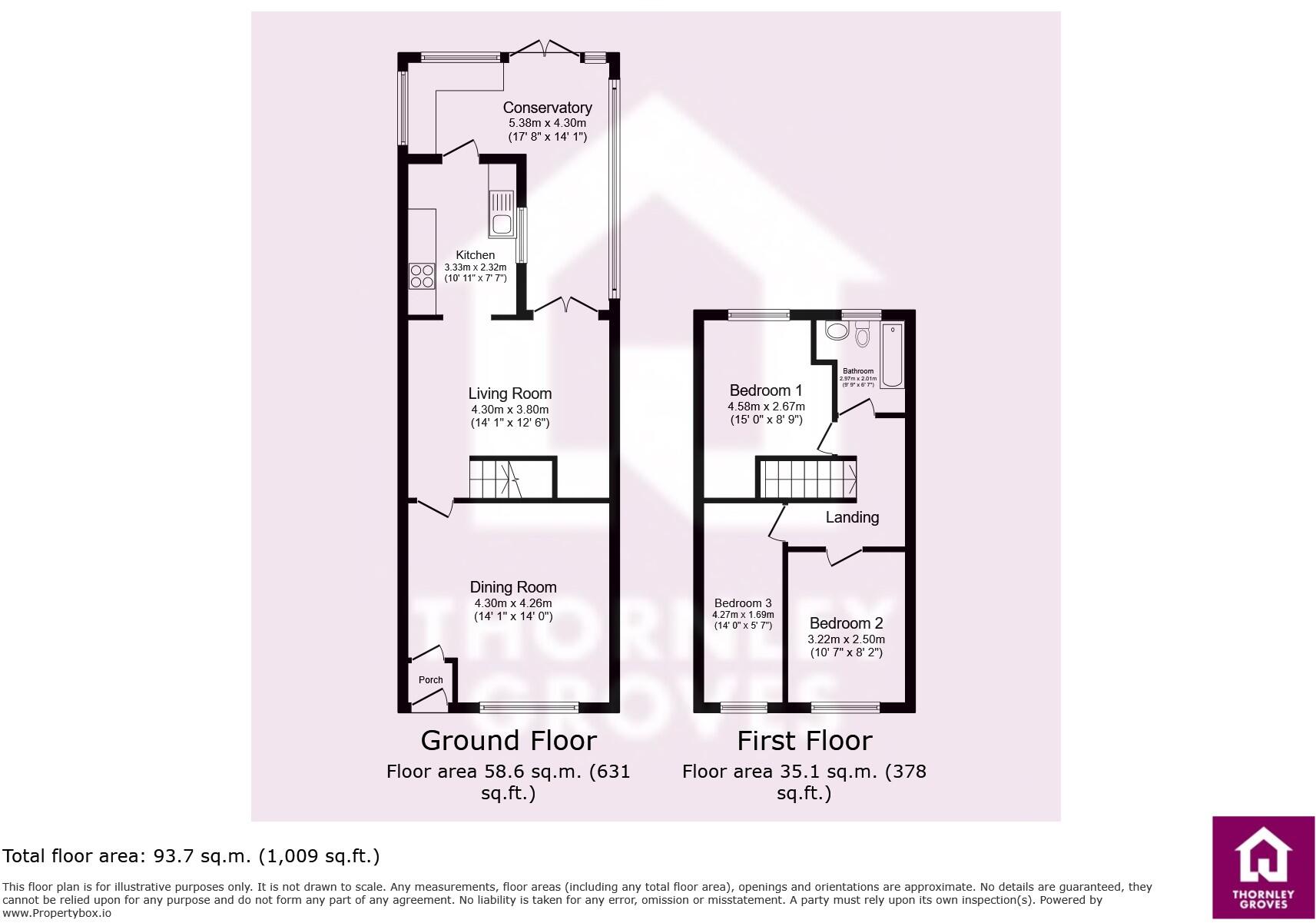 York Street, Radcliffe, Manchester, Greater Manchester, M26 floorplan