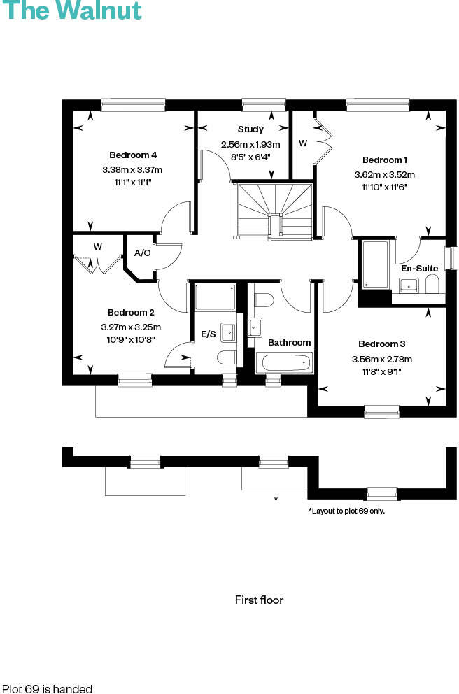 Oakley Lane, 
Wimborne, 
BH21 3AB floorplan