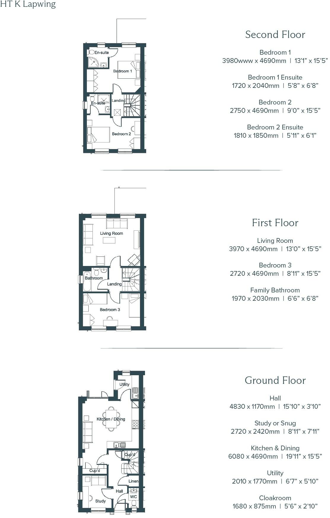 Woodlands Park, New Homes floorplan