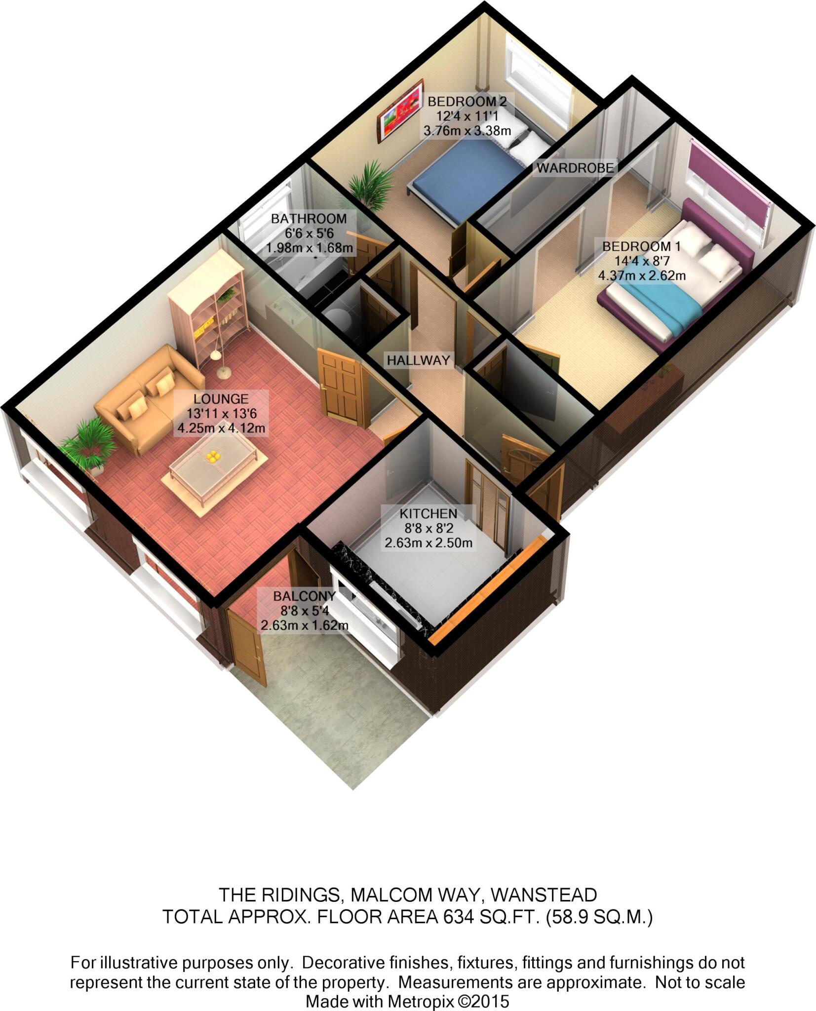 The Ridings, Malcolm Way floorplan