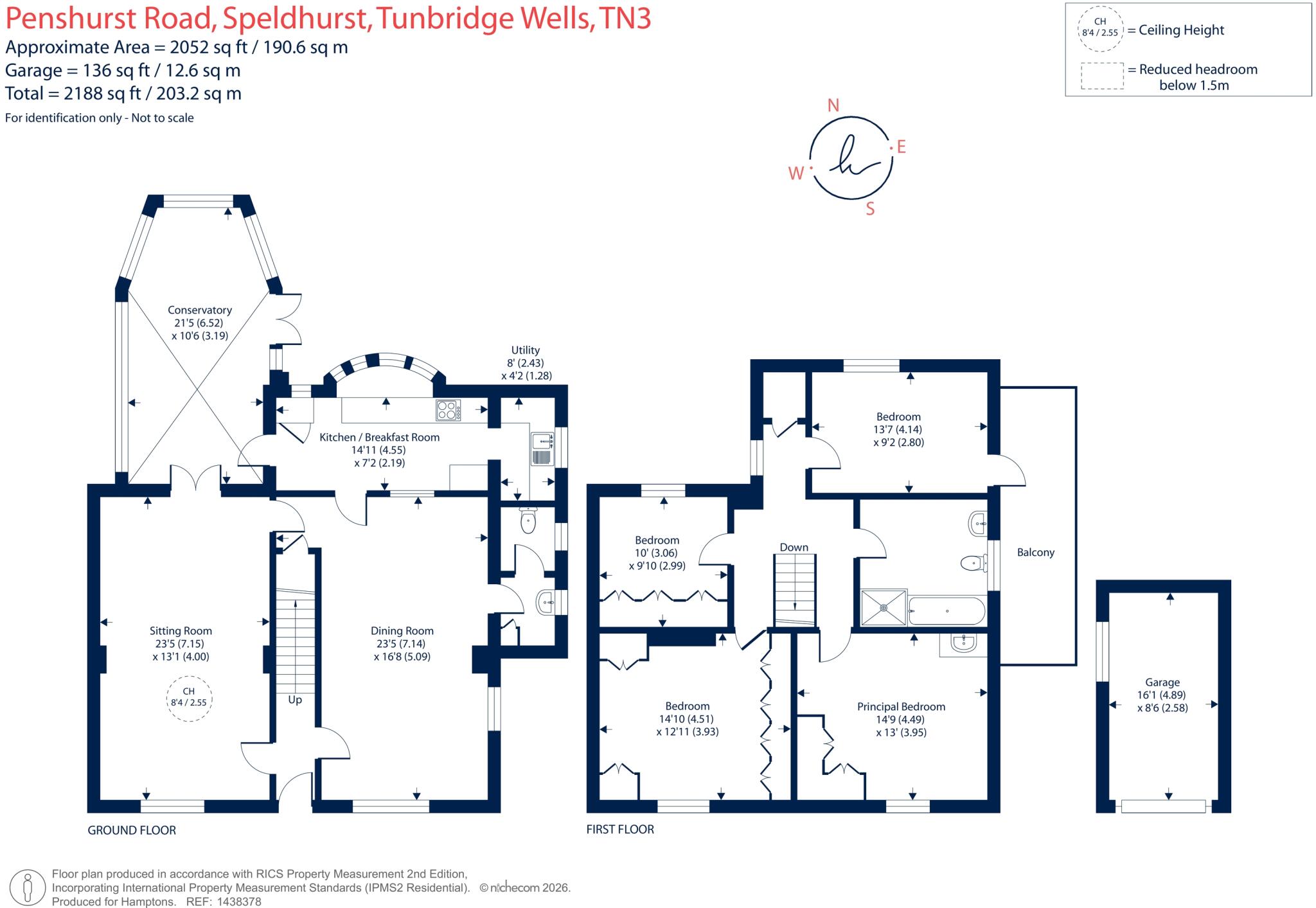 Penshurst Road, Speldhurst, TN3 floorplan