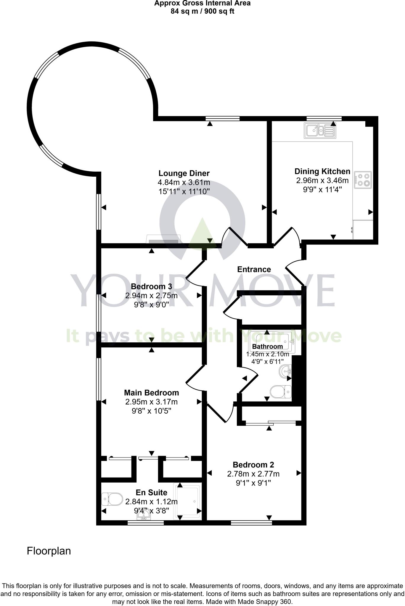 Taylor Green, Livingston, West Lothian, EH54 floorplan