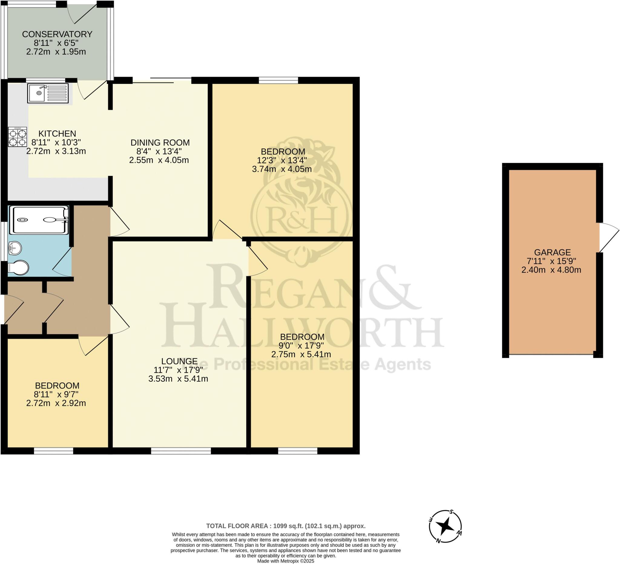 Longmead Avenue, Ashton-In-Makerfield, WN4 8SQ floorplan