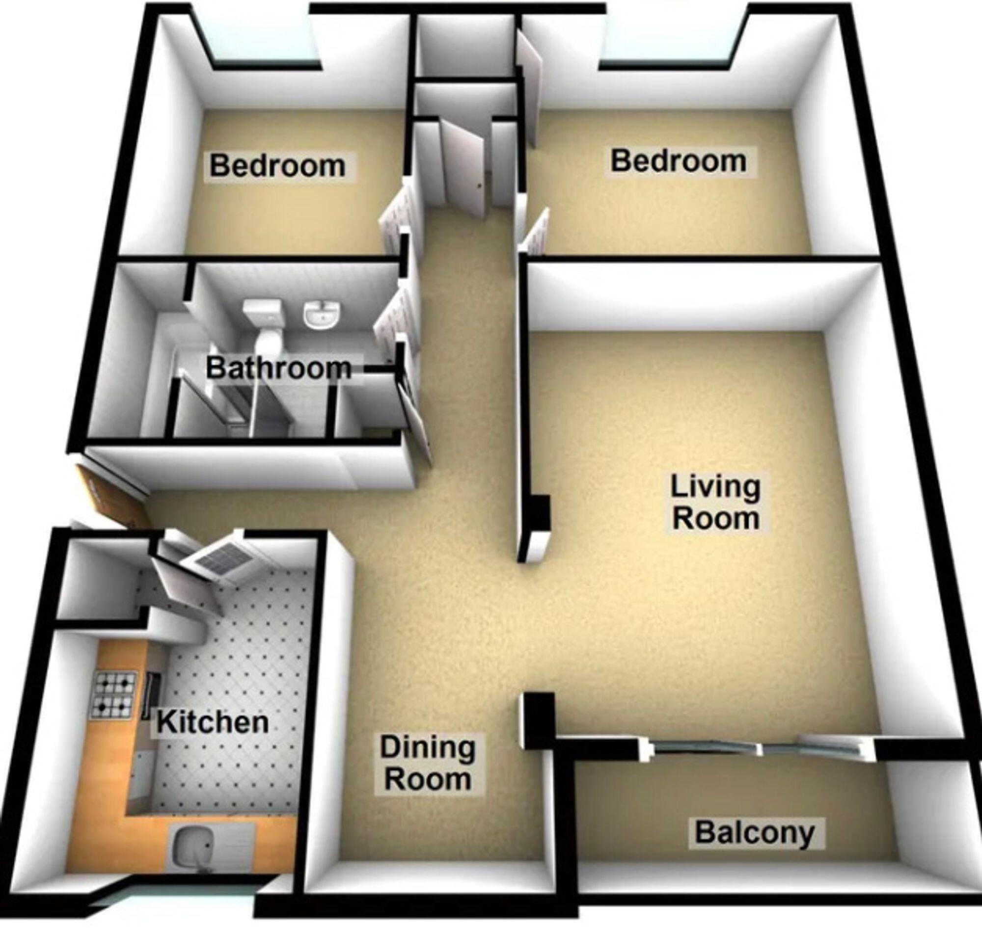 Holmfield Road, Holmfield Court, LE2 floorplan