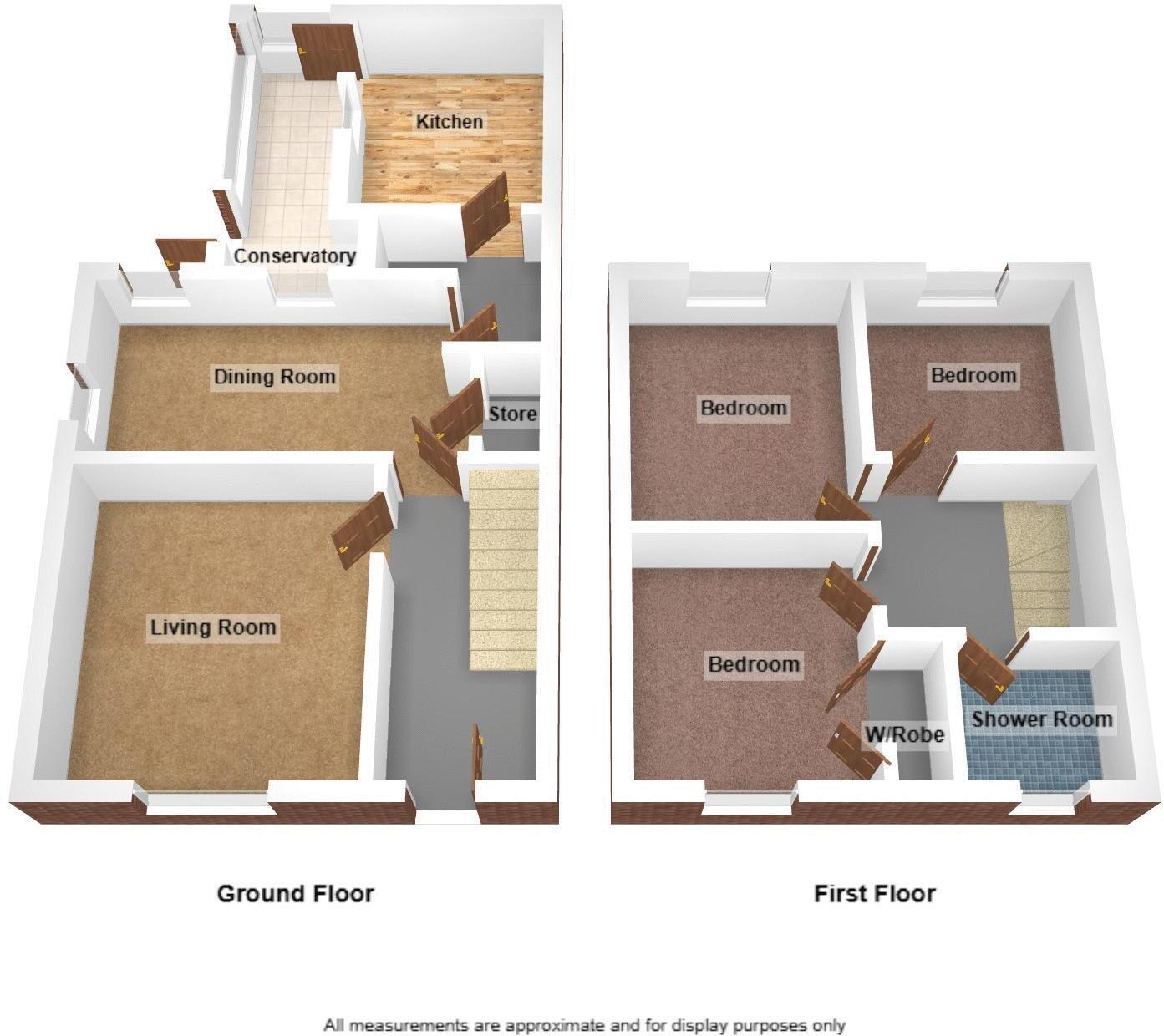 1 Lon Bach, Amlwch floorplan
