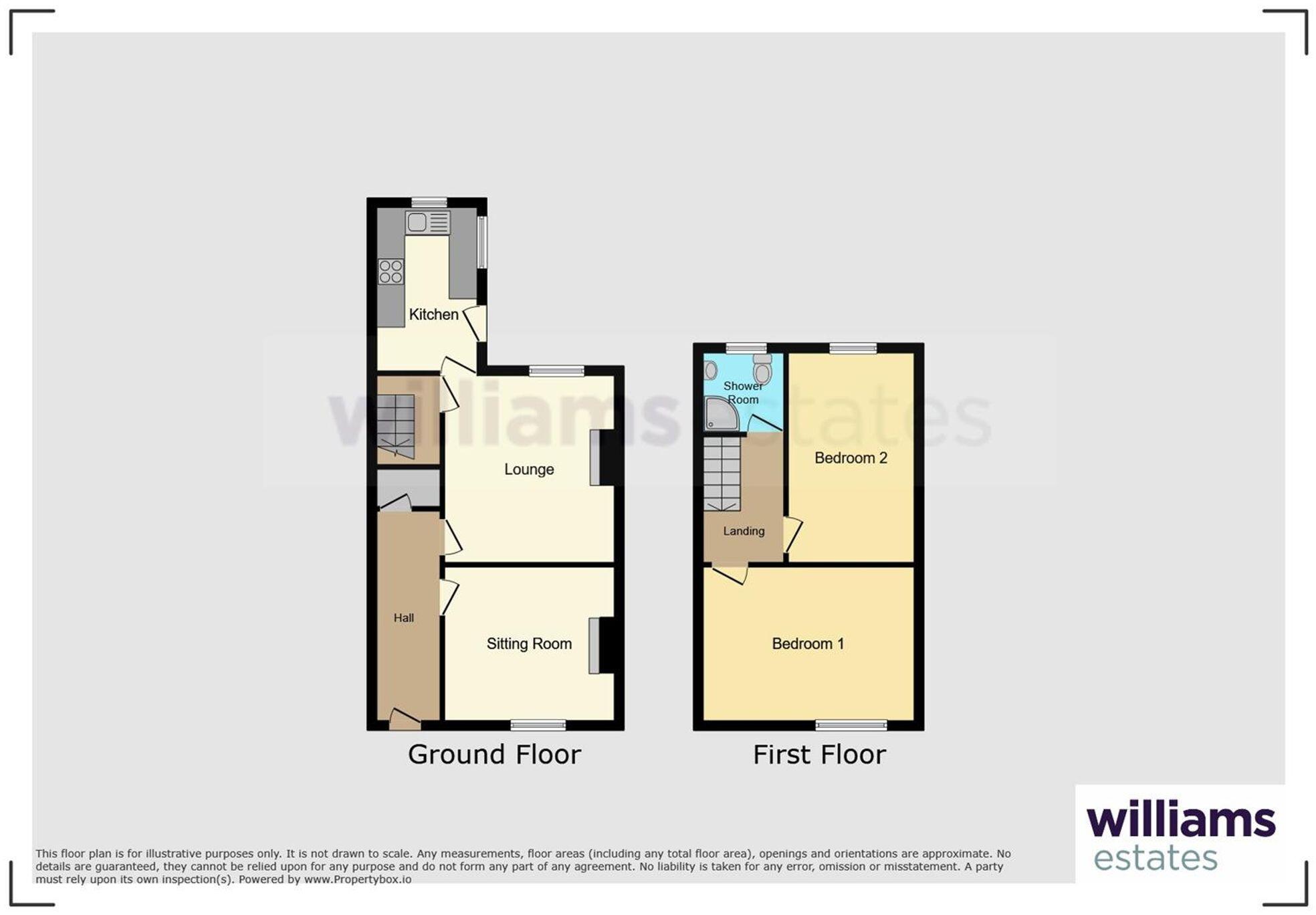 Beacons Hill, Denbigh, LL16 floorplan