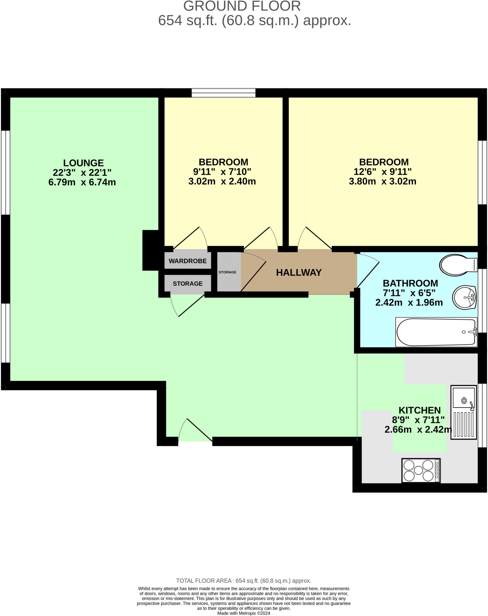 East Moor Close, Leeds, , LS8 floorplan
