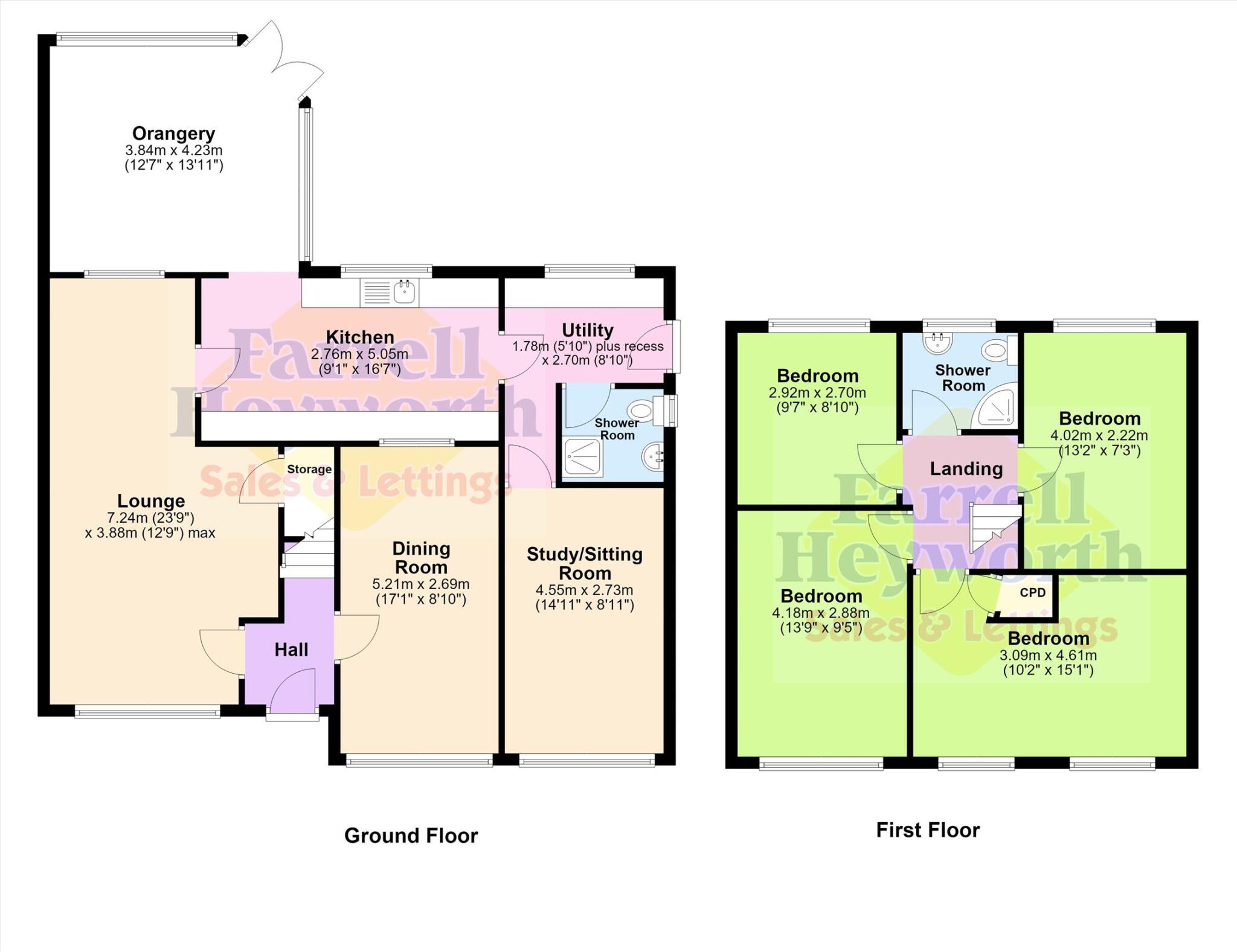 Hanley Close, Stalmine, Poulton Le Fylde floorplan
