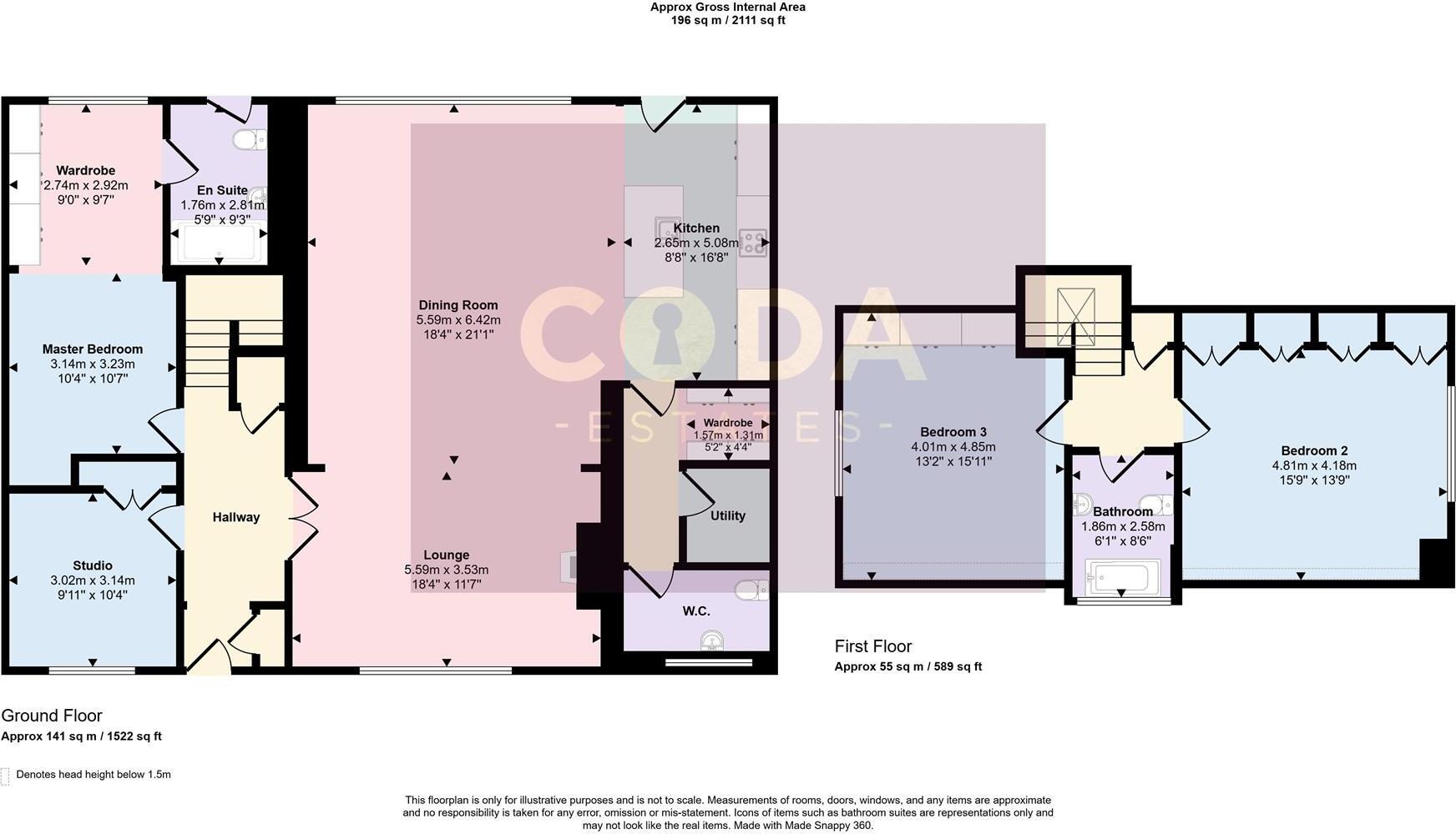 Millersneuk Avenue, Lenzie, Glasgow floorplan